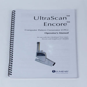 2012 Lumenis UltraPulse UltraScan Encore CPG Laser Scanner Operator Manual REV E