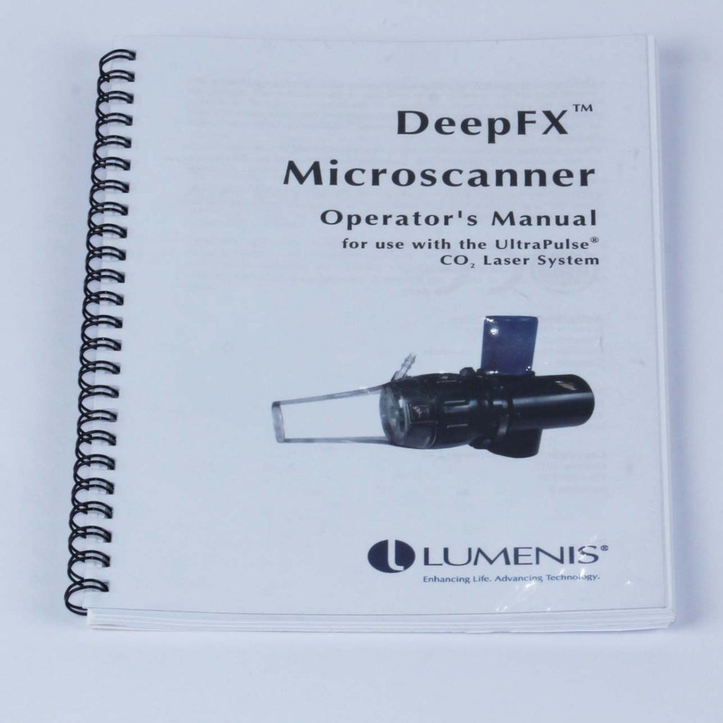2012 Lumenis DeepFX Microscanner HP for UltraPulse Laser - Operator Manual Rev F
