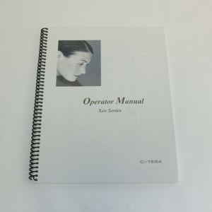 Cutera Xeo CoolGlide SA Genesis Plus Laser Operator's Manual – |2016|REV N|D0075