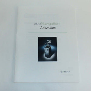 Cutera Xeo & Genesis Plus Navigation Interface Mode Addendum – |2006|REV A|D0493