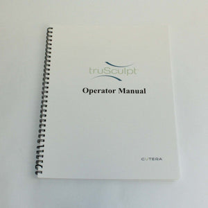 Cutera TruSculpt 3D RF Body Fat Contouring Operator Manual – |2017|REV B|D2018