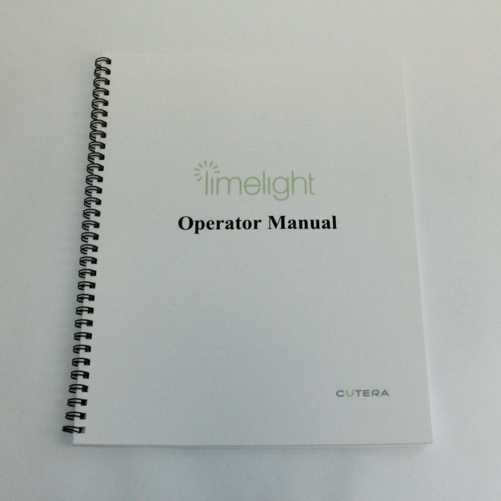 Cutera LimeLight Pigment Vascular Handpiece Operator Manual – |2017|REV E|D0436