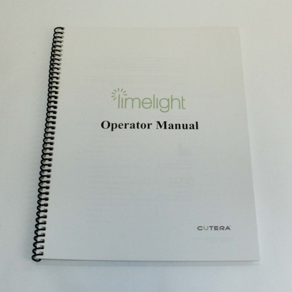 Cutera LimeLight Pigment Vascular Handpiece Operator Manual |2016|REV C|D0436