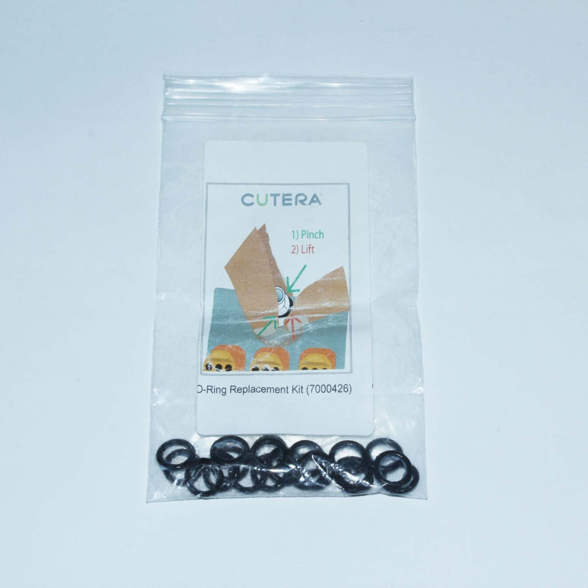Cutera Xeo/Excel CoolView TruPulse Laser HP O-Ring Replacement Kit 7000426