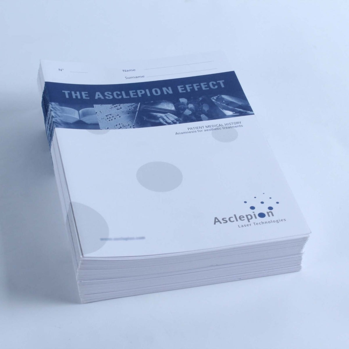 Asclepion Effect Laser Treatment Anamnesis Patient Medical History Forms 89 Pack
