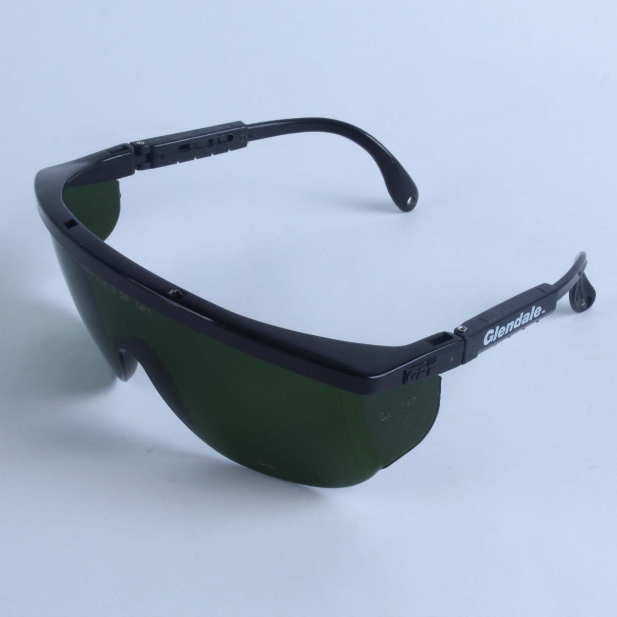 Glendale D166-F CE 3 DIF GPT IPL Operator Eyewear Green Shades Safety Glasses