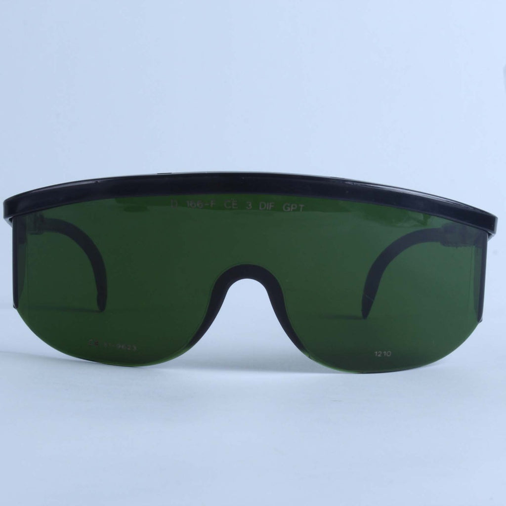 Glendale D166-F CE 3 DIF GPT IPL Operator Eyewear Green Shades Safety Glasses
