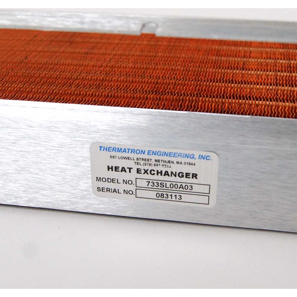 Cynosure Icon Thermatron Eng 733SL00A03 Liquid-Air Heat Exchanger Radiator Chill