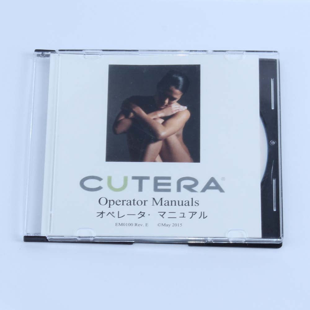 Cutera Lasers ALL Handpieces/Systems PDF Operator Manuals CD Xeo Excel + EM0100