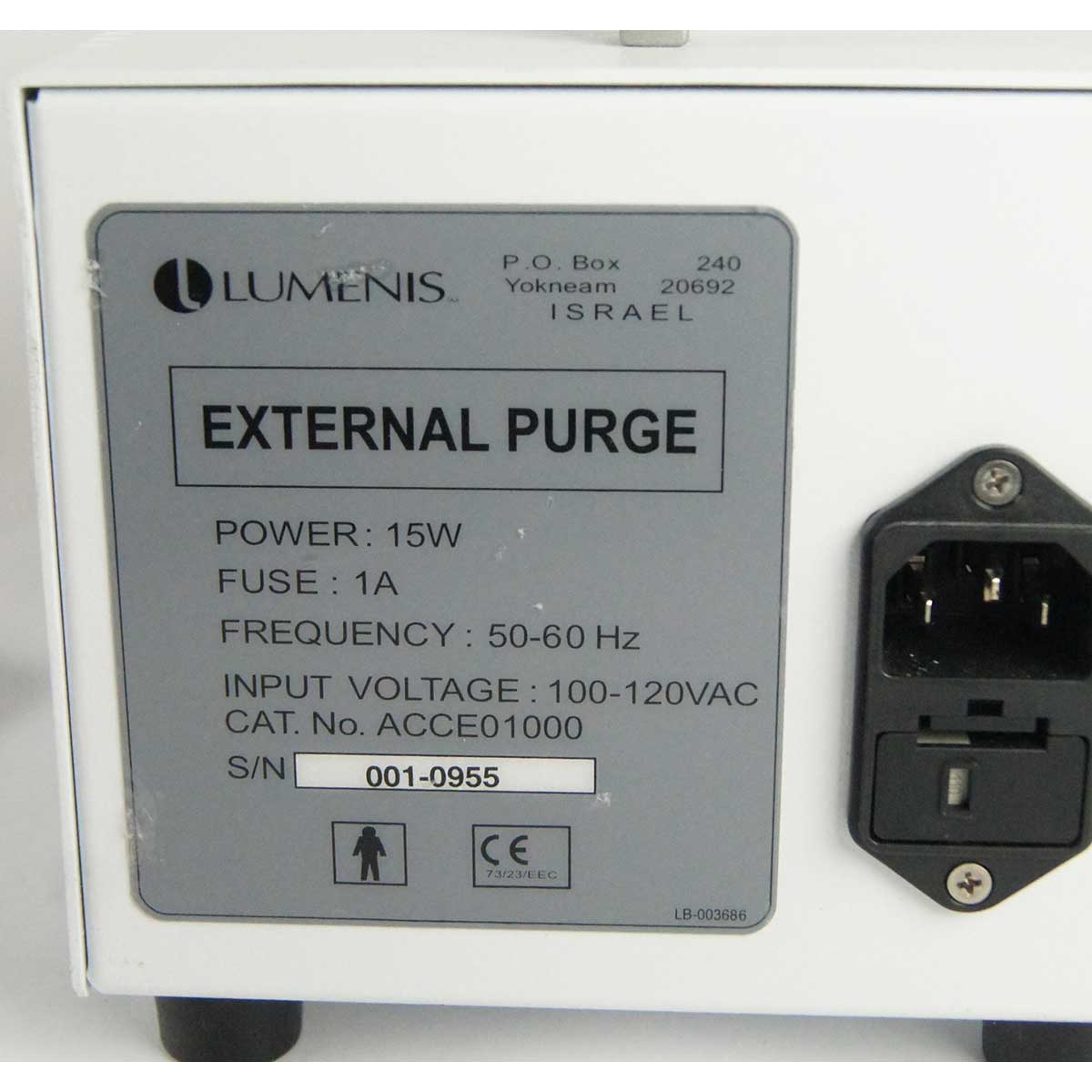 Lumenis External Purge Air Compressor Pump Laser ACCE01000 UltraPulse SurgiTouch
