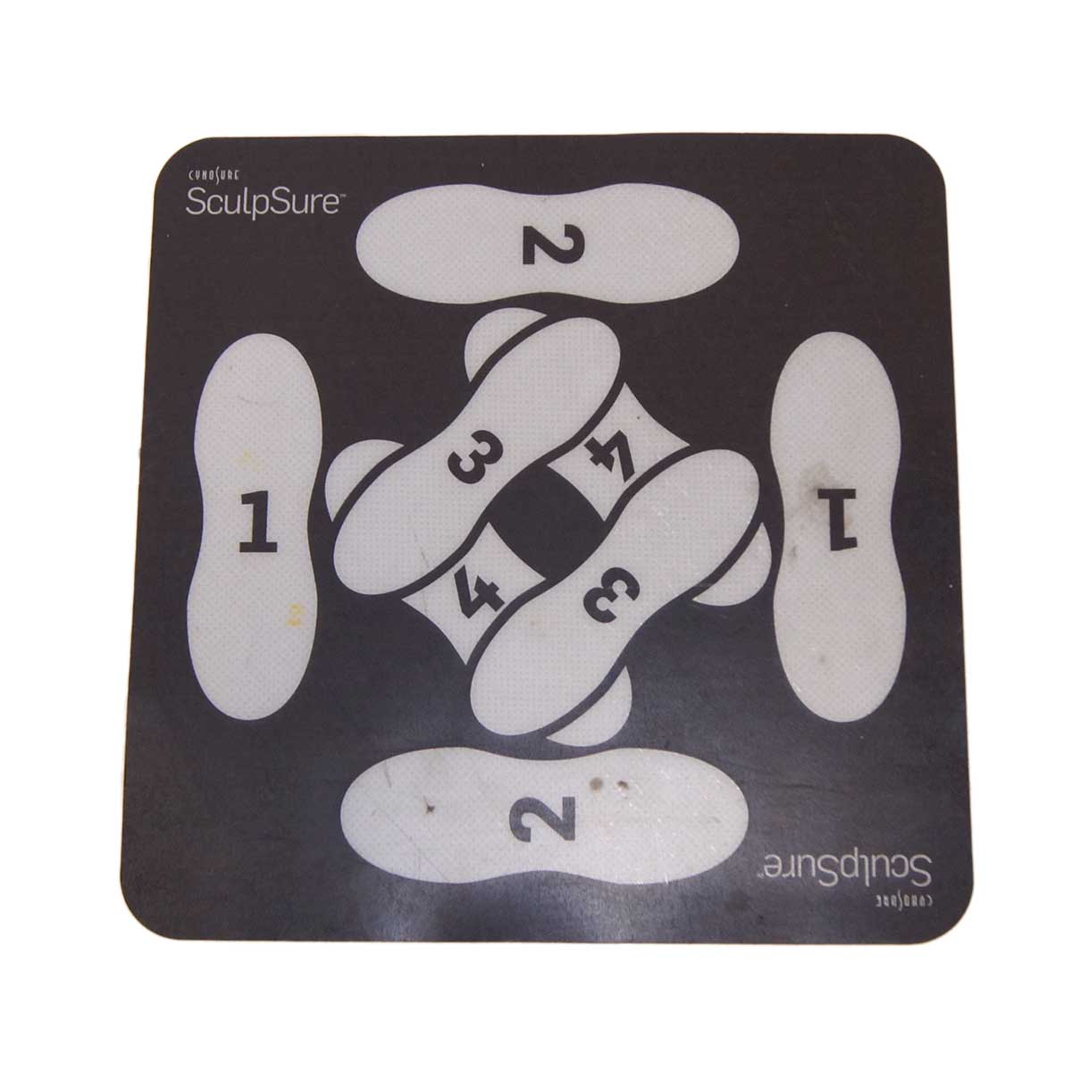 CynoSure Palomar SculpSure Foot Placement Floor Mat 215-7026-117 Body Sculpting