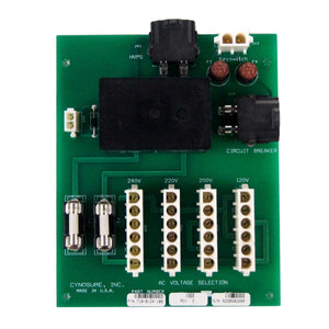 Cynosure Affirm AC Voltage Selection Green Board 710-0124-100 Elite ELMD ELNL