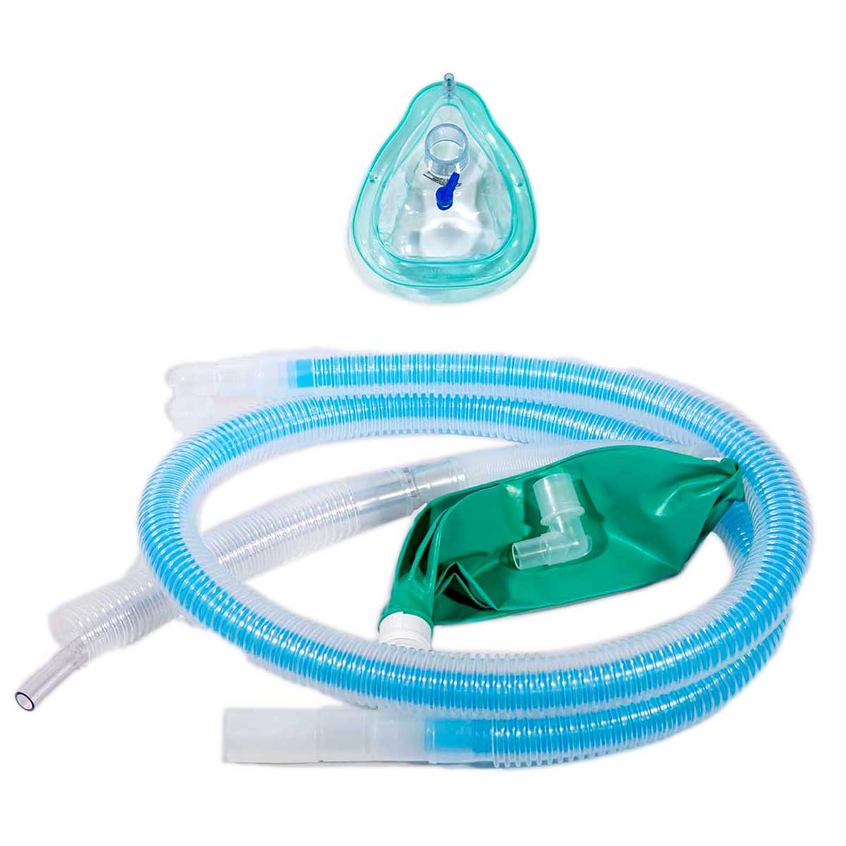 Sedation Sys SA 120 Small Adult Disposable Nitrouseal Breathing Circuit Mask Set