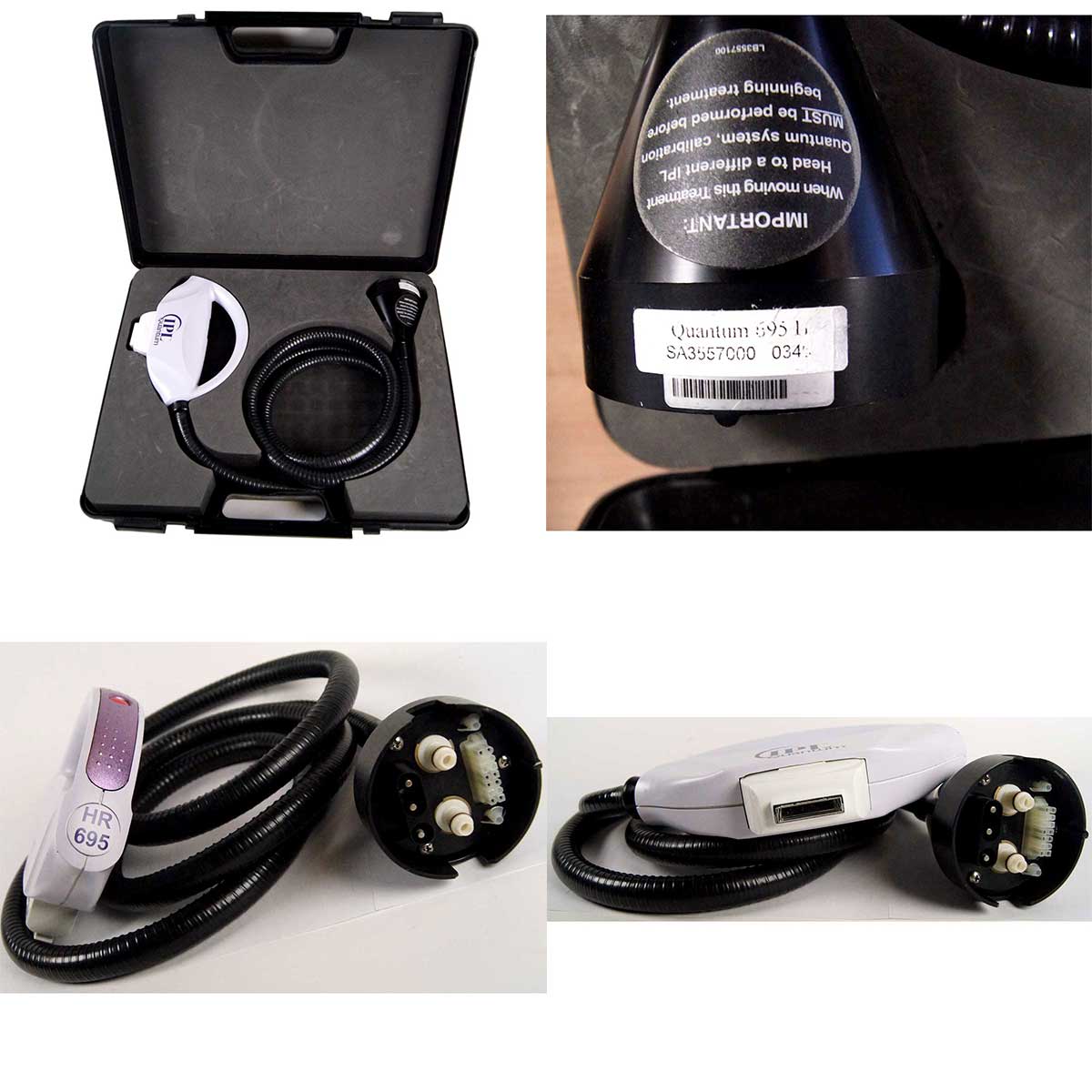 Lumenis IPL Quantum Laser SR 560 HR 695 Skin Rejuvenation 3 Handpieces 2001