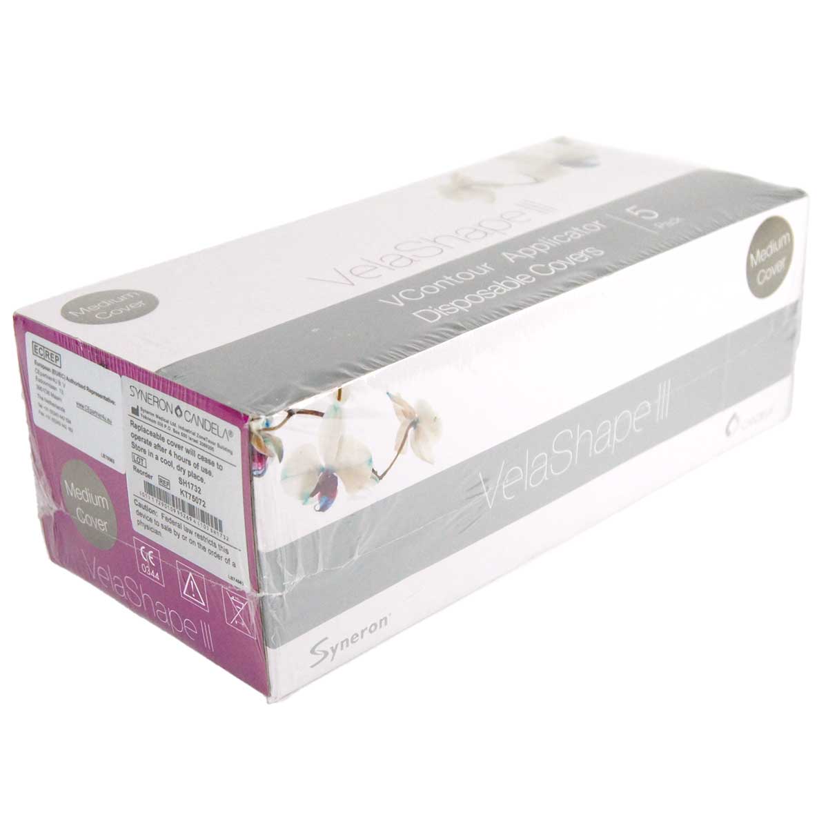 Syneron Candela VelaShape III 3 VContour Medium 4-Hour Covers 5 Pack KT75072