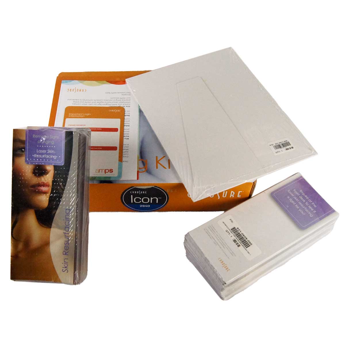 Cynosure Icon 2940 Marketing Kit Laser Skin Resurfacing Treatment Office Signs