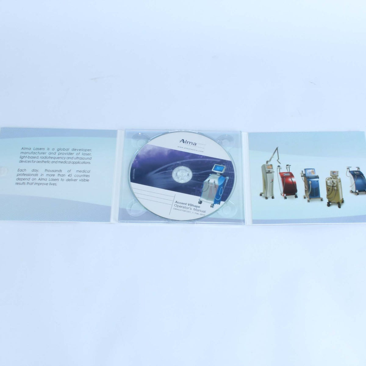 Alma Accent VShape Body Contour System Operator Manual – 2012|Rev 1|OMAU27081201