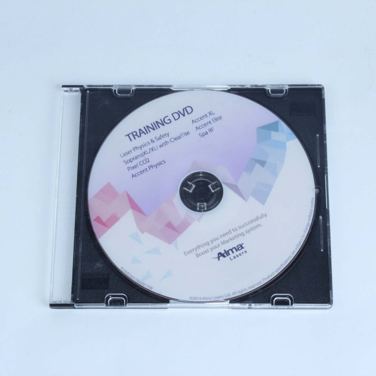 Alma Soprano XL XLi Pixel CO2 Accent Elite Training DVD 2014|TLDVD2011Multi1108
