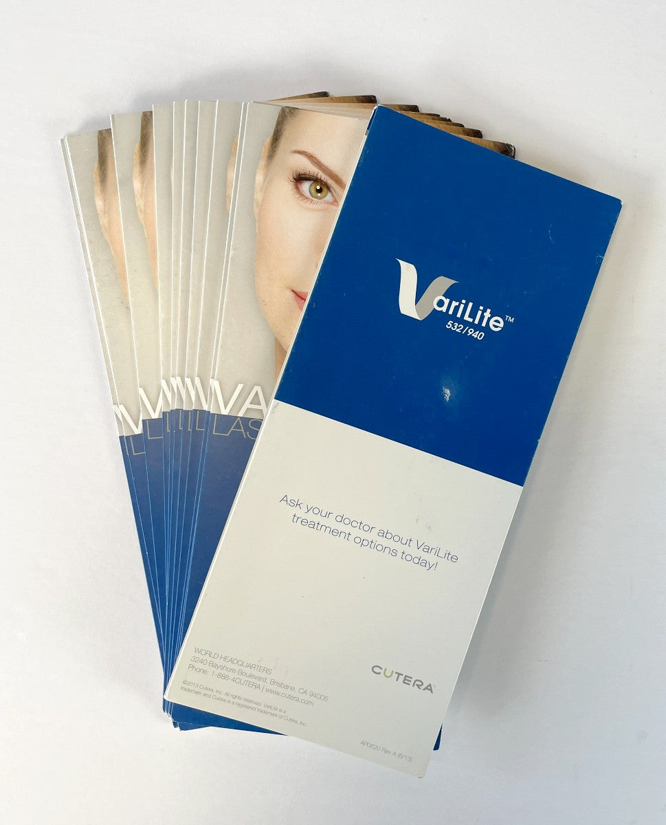 CUTERA VariLite 532/940, Laser Treatment Brochure. PN AP0620 Rev A (6/13), 2013 (40 Pack)