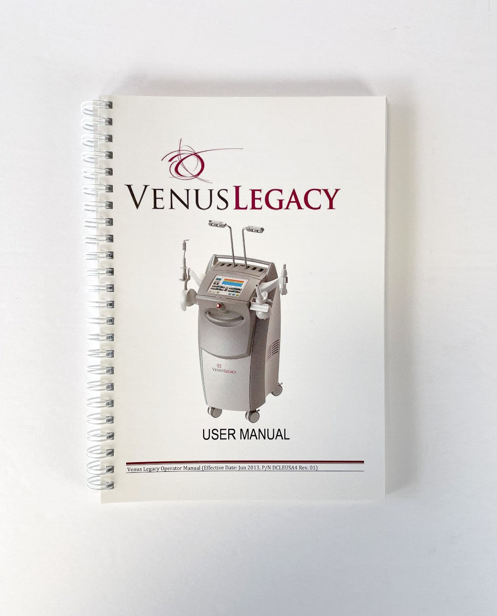VenusLegacy User Manual Effective Date Jun 2013 P/N Dcleusa