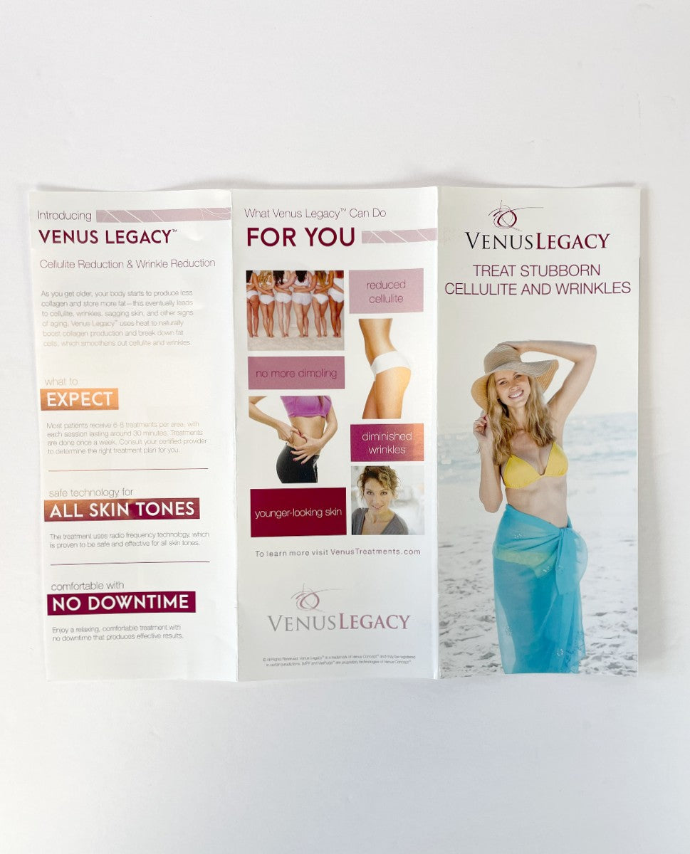 VENUS LEGACY Treat Stubborn Cellulite and Wrinkles