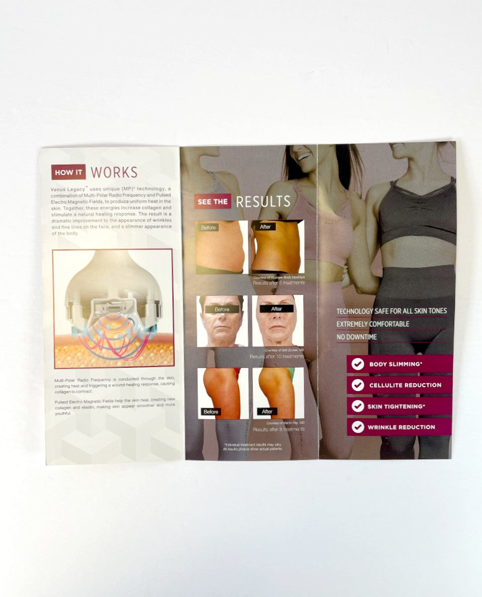 VENUS LEGACY Treatment plan Brochure 45 Pack
