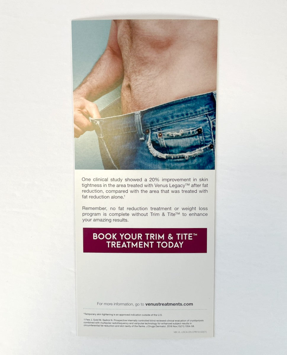 VENUS LEGACY TRIM&TITE TRIM DOWN & TIGHTEN UP BROCHURE EXP 2016