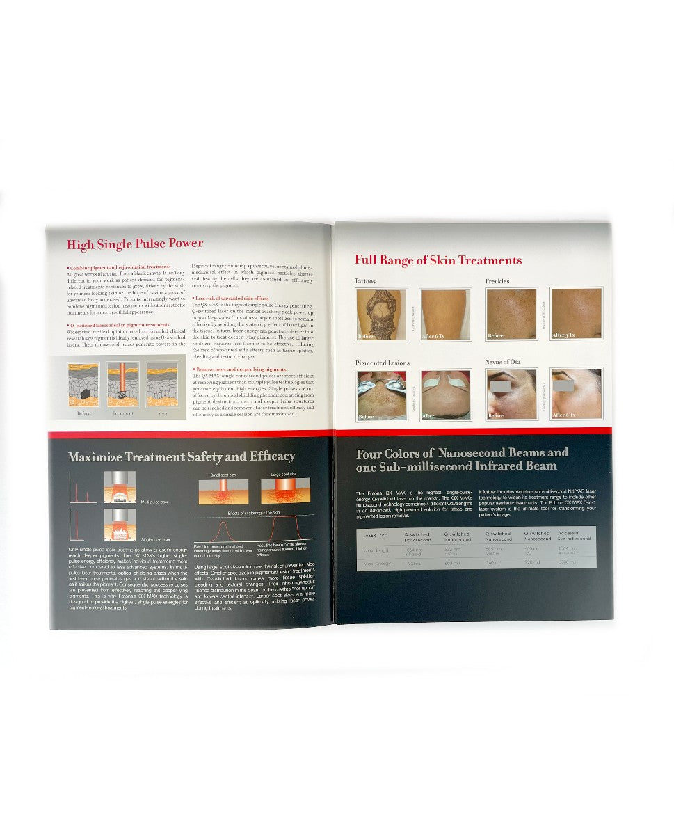 QX MAX Fotona. Be an artist of the new era. brochure