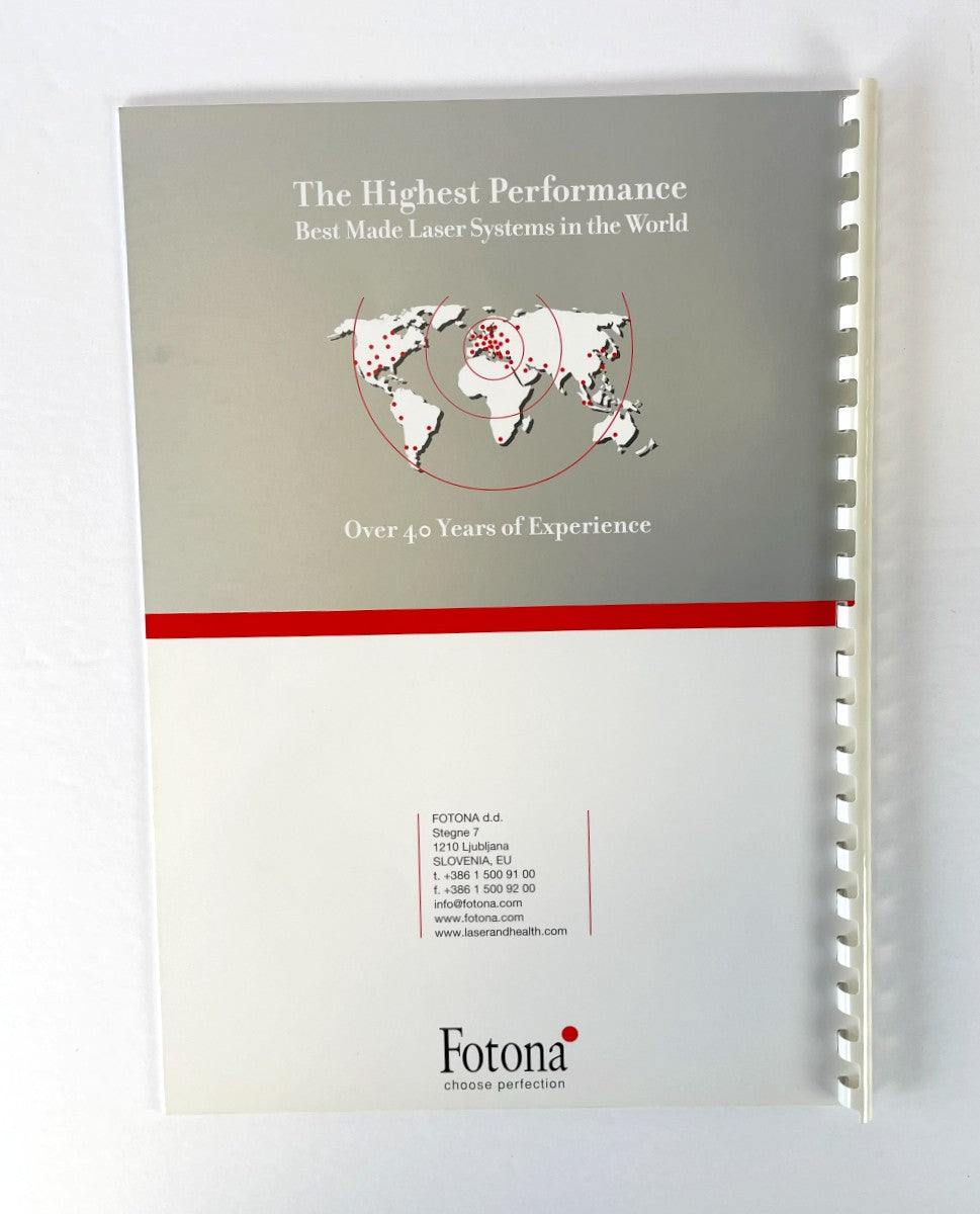 Fotona Choose perfection, Operator Manual, To Er: YAG OPTICAL HANDPIECE
