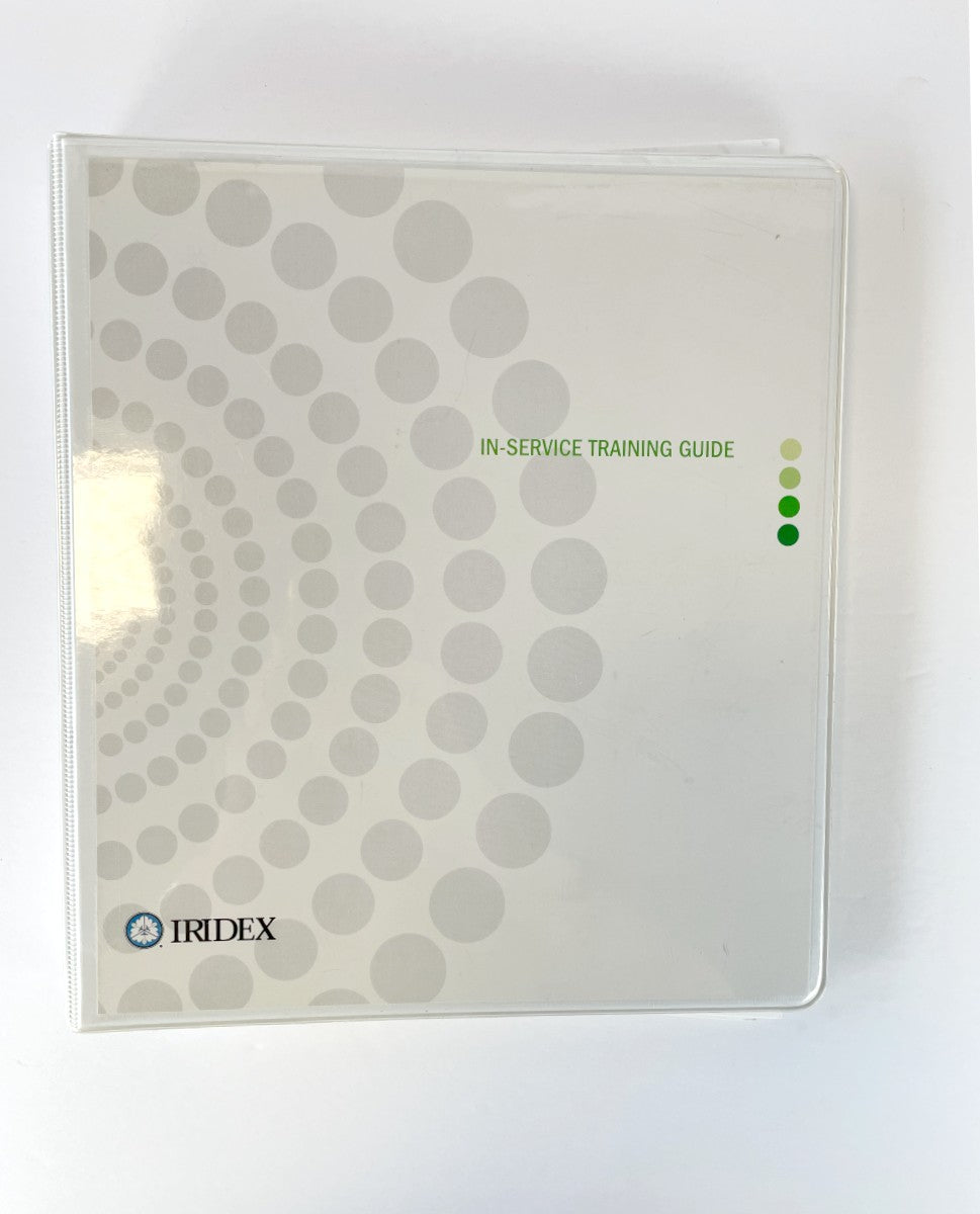 Iridex Laser In-Service Training Guide Gemini Aura i Lyra Venus VariLite Manual