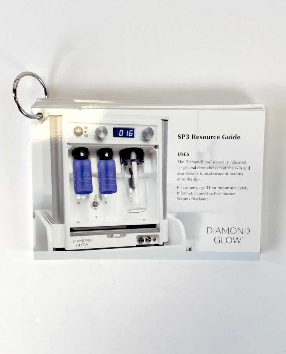 Allergan Skinmedica DIAMOND GLOW SP3 Resource Operator User Guide Treatment