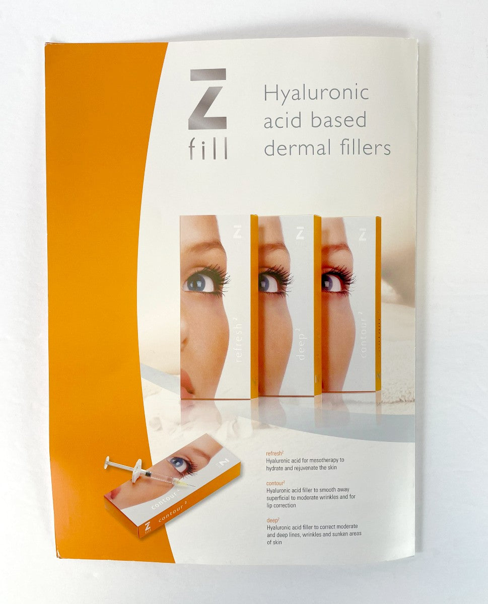 Zimmer Aesthetic Division Brochure Skin Cooling Hyaluronic Dermal Filers