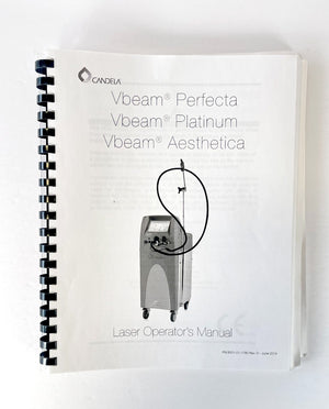 Candela Laser Operators Manual PN 8501-01-1780 Rev.D