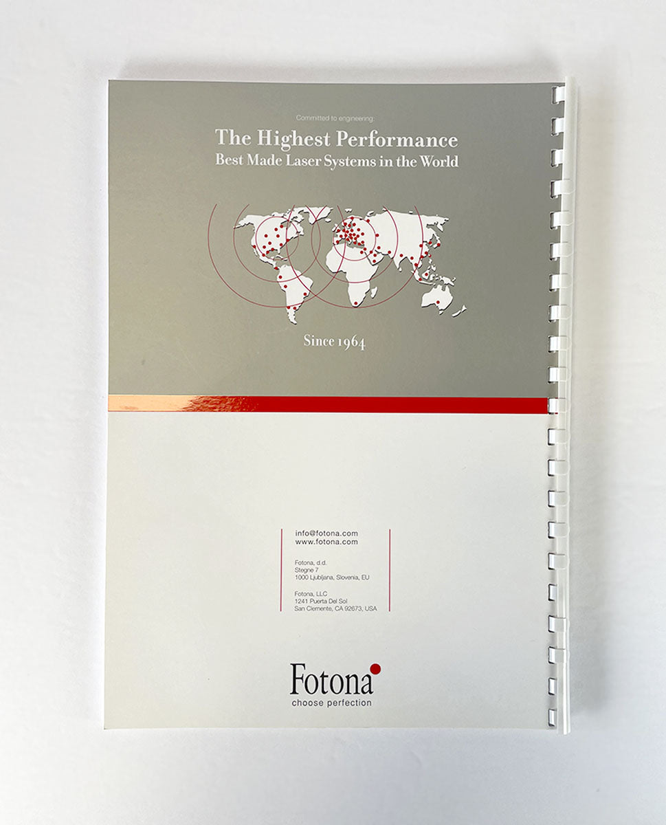 FOTONA Applications Manual Dynamis Pro Laser System Family 85874 USA ENG 10