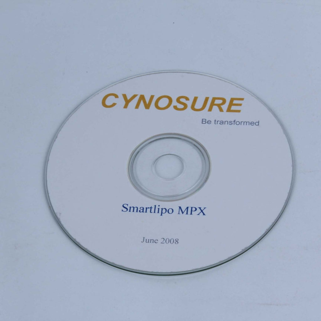 2008 Cynosure SmartLipo MPX Laser Nurse Training Treatment Log & Blends CD
