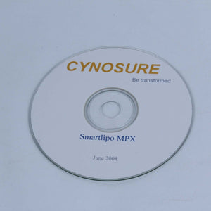 2008 Cynosure SmartLipo MPX Laser Nurse Training Treatment Log & Blends CD