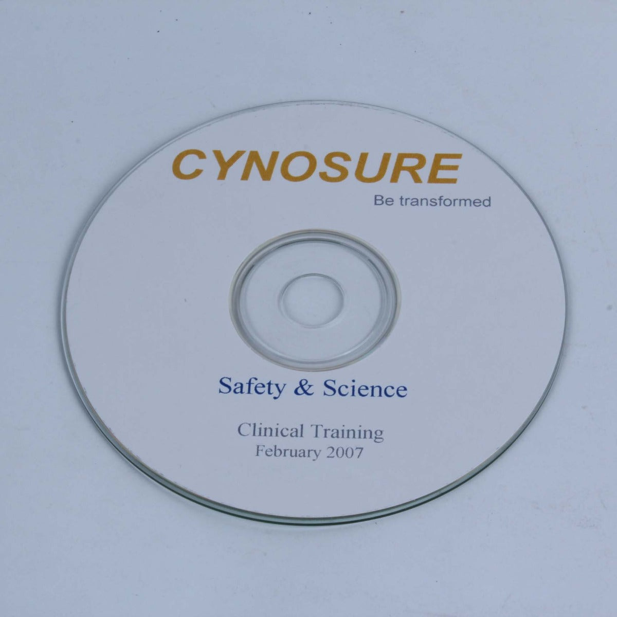 2008 Cynosure Laser Science & Safety Clinical Training & Support Materials CD