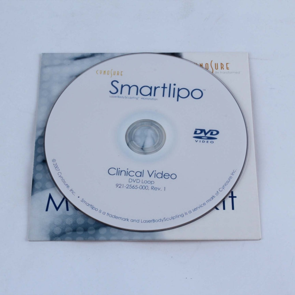 Cynosure SmartLipo Clinical Educational Video DVD Loop – 2007|921-2565-000