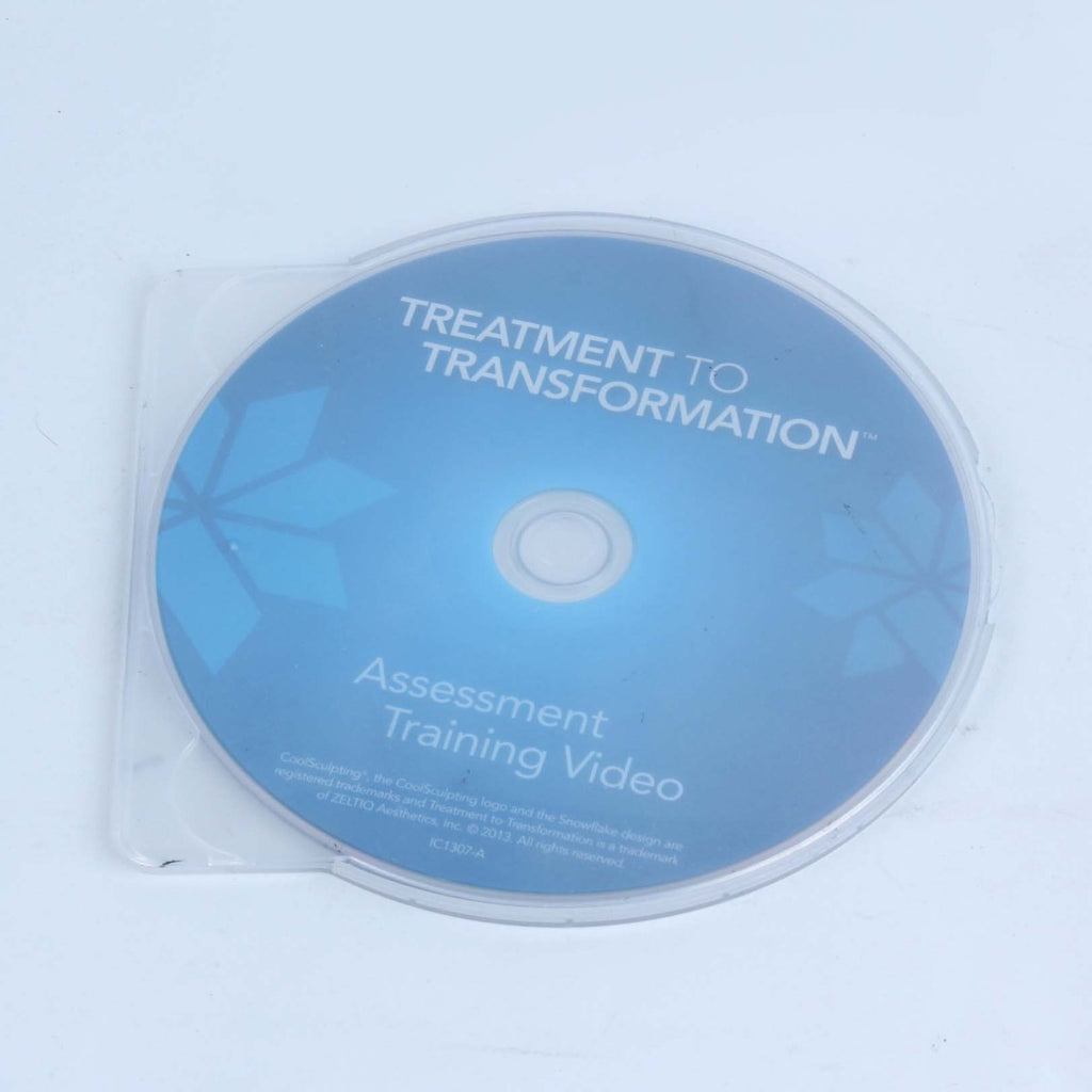 Zeltiq CoolSculpting Patient Assessment Training Video DVD – 2013|IC1307-A