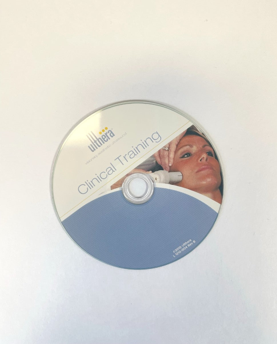 Ulthera, Clinical Training, CD, P/N L1210-004 Rev. B, 2010