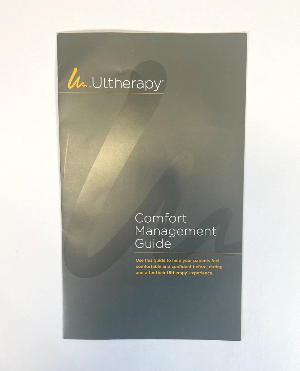 ULTHERAPY, Comfort Management Guide, P/N ML01756-00 July 2016 Brochure