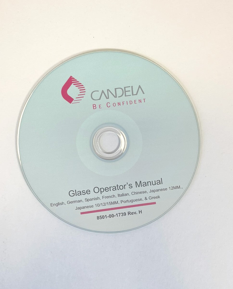 Candela GenteLase Glase Gentle Lase Digital Operators Manual CD 8501-00-1739 Rev. H