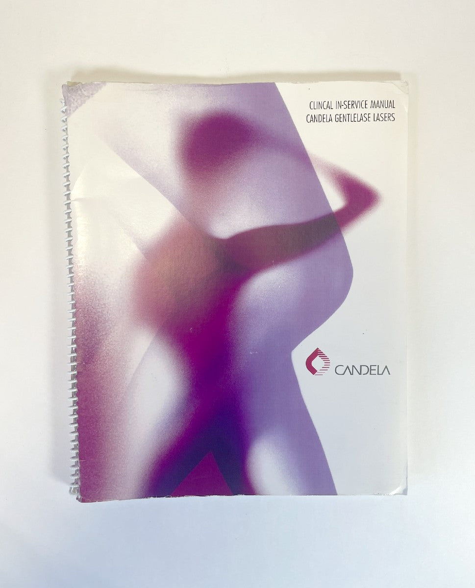 2006 Candela VBeam Pulsed Dye Lasers Clinical In-Service Manual 8501-00-1797