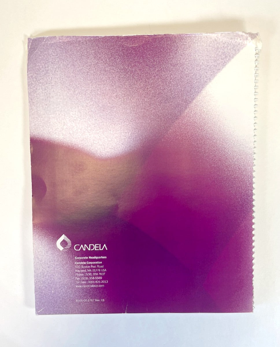 2006 Candela VBeam Pulsed Dye Lasers Clinical In-Service Manual 8501-00-1797