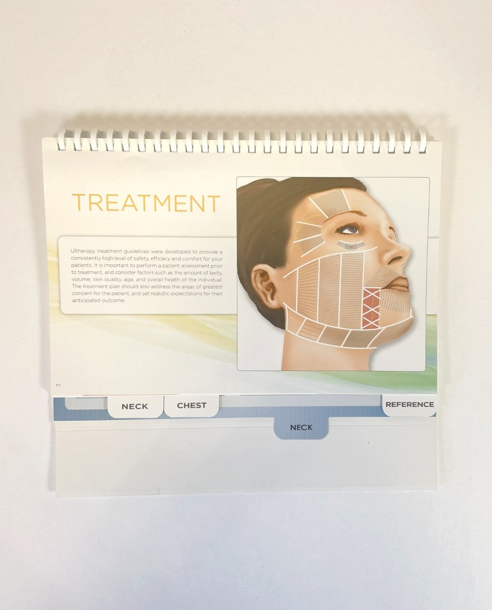 Ulthera Ultherapy FACE, NECK & BODY Treatment Guideline 1003028A
