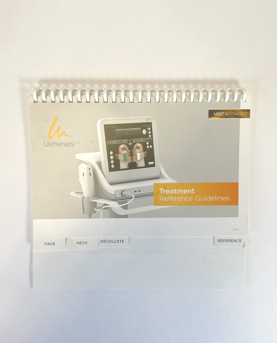 MERZ AESTHETICS Ulthera Ultherapy Treatmet Reference Guidelines