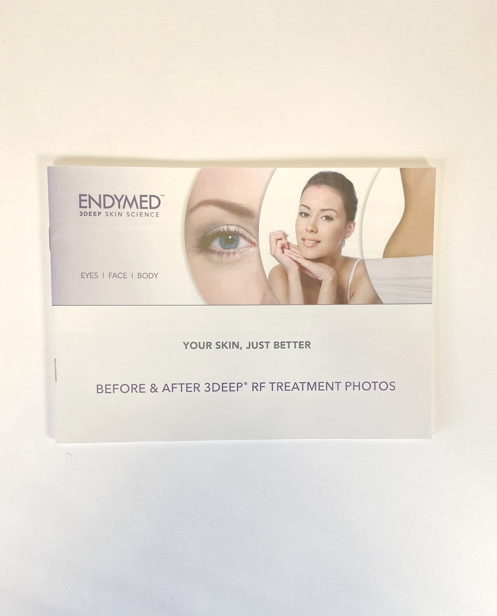 ENDYMED, BEFORE & AFTER 3DEEP RF TREATMENT PHOTOS BOOKLET, 2015