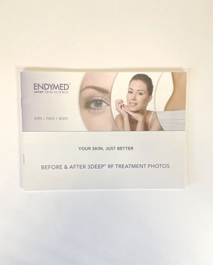 ENDYMED, BEFORE & AFTER 3DEEP RF TREATMENT PHOTOS BOOKLET, 2015