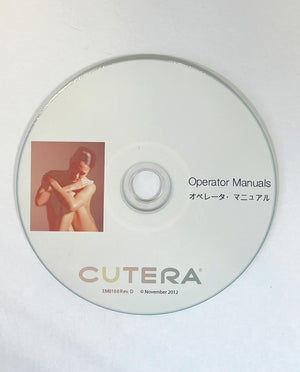 CUTERA, OPERATOR MANUAL EM0100 Rev. D November 2012 CD ROM