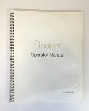 CUTERA, LIMELIGHT OPERATOR MANUAL, P/N: D0436, REV. B JUNE 2013